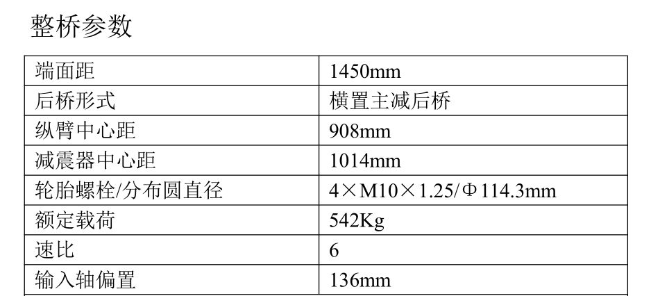 山東嘿嘿视频在线观看入口网136型電機直連電動新能源車後驅動橋總成參數